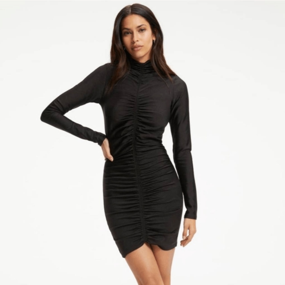 Good American Black Bodycon Dress - Never Worn